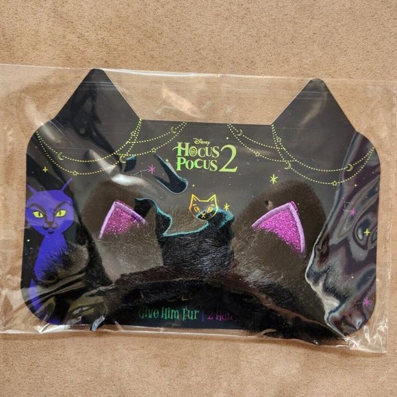 Colourpop Other - NIB Colourpop x Disney Hocus Pocus 2 Give Him Fur Black Cat Ear Clips